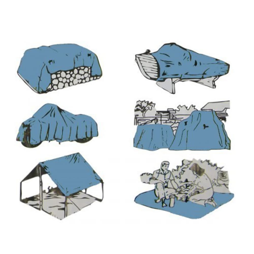 бял 180 g/m² 6 x 12 (72m²) покривало-0