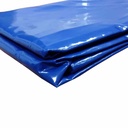 син 650 g/m² PVC 2 x 3m (6m²) брезент-0