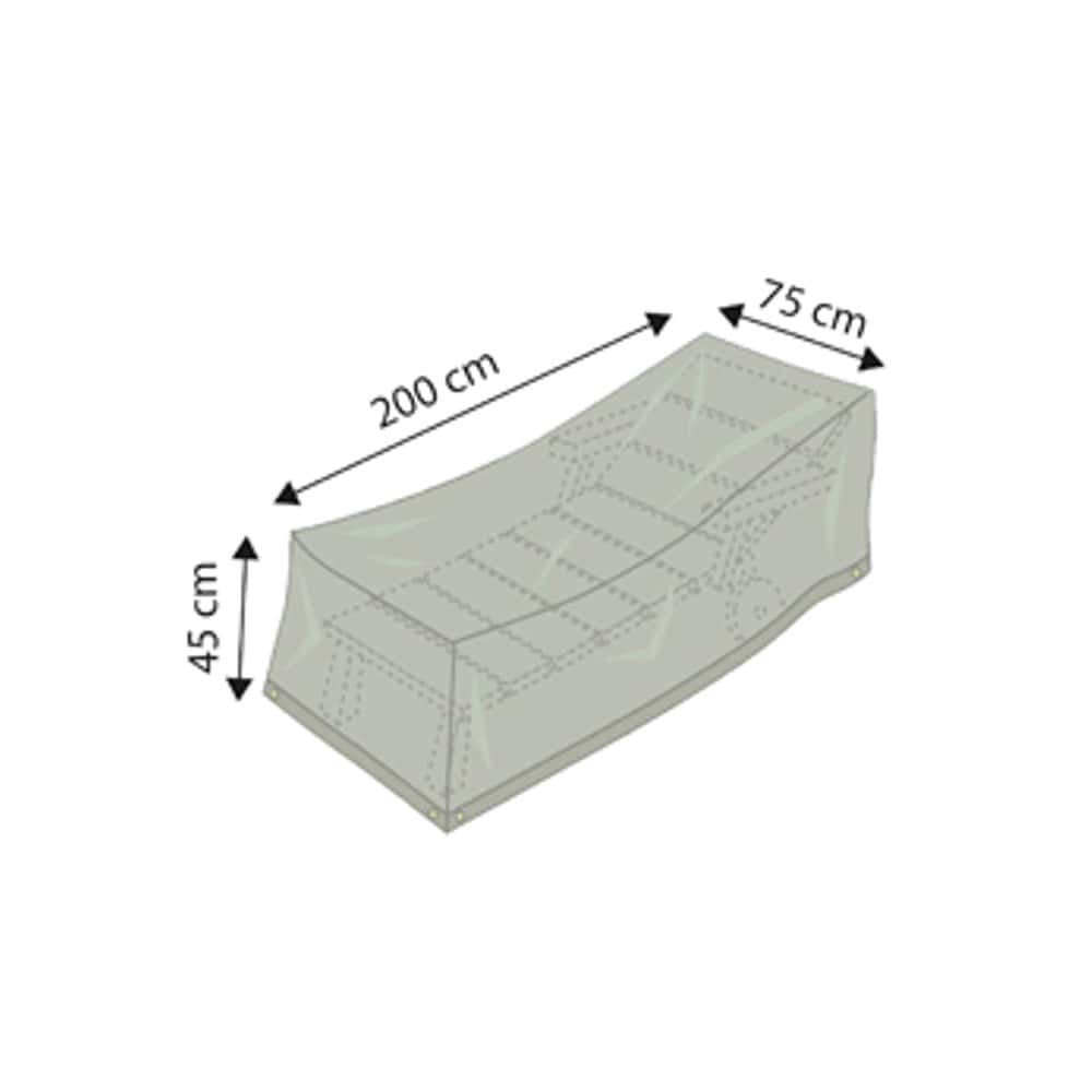 Делукс покривало за шезлонг, около 200x75x45-0