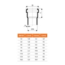 Резервно уплътнение DN/OD 75 (HT Safe)-1