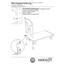 Бутален транспортен вагон 250 кг Тип M + EasySTOP-0