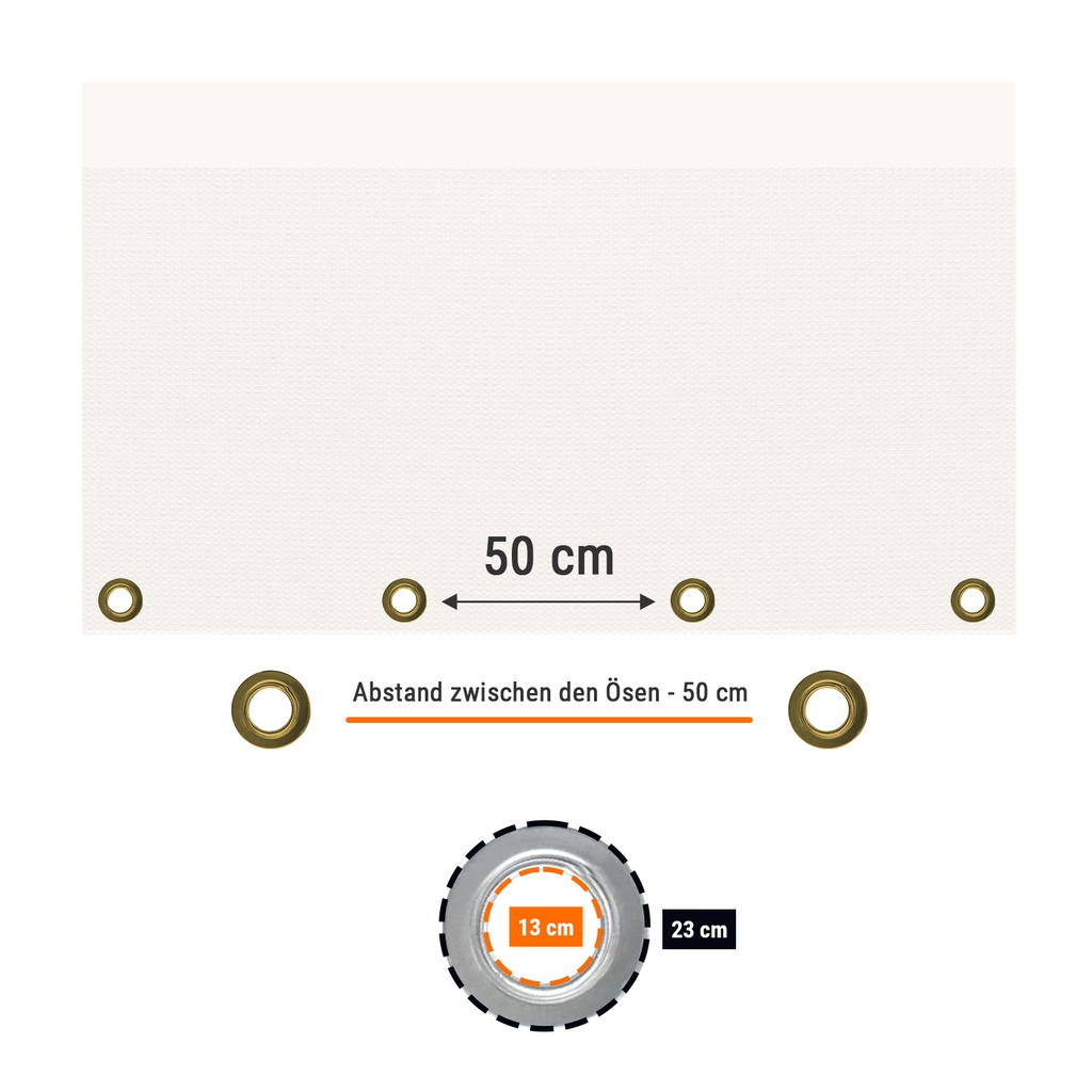 280 g/m² бяло 3 x 5 (15m²) покривало-2