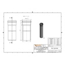 KGEM тръба SN 4 DN/OD 110 x 1000 mm-1