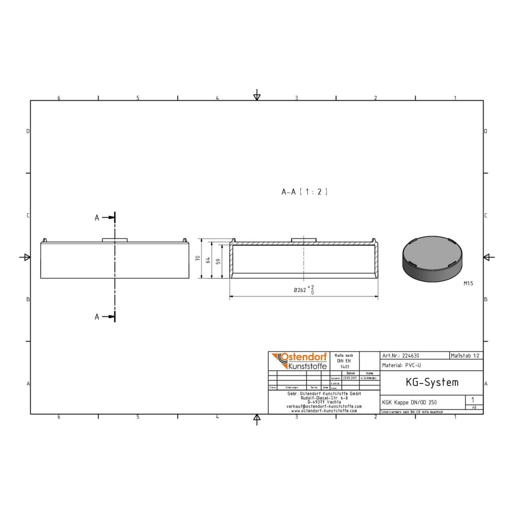 KGR Редукция DN/OD 250/200-1