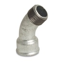 Threaded Fitting Malleable Cast Iron Elbow 45° 1" Female x 1" Male