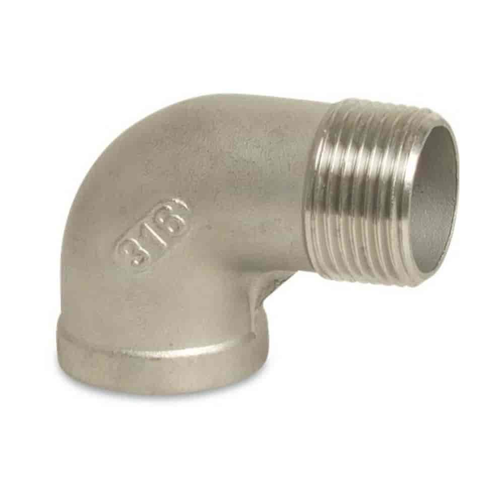 Threaded Fitting Stainless Steel Elbow 90° 2" Female Thread x 2" Male Thread