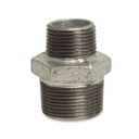 Threaded Fitting Malleable Cast Iron Reducing Nipple 1 1/4" Male x 1" Male