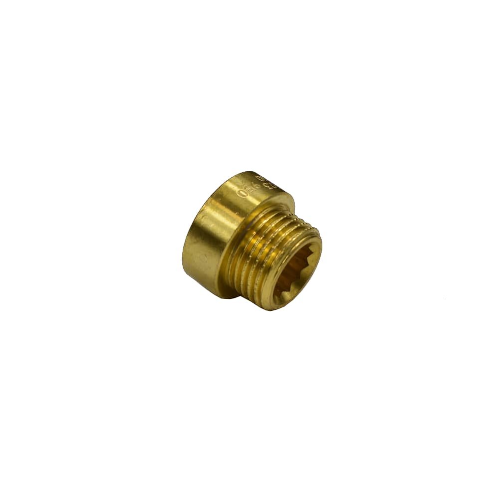 Threaded Fitting Brass Tap Extension 3/4" M x 3/4" F 15 mm