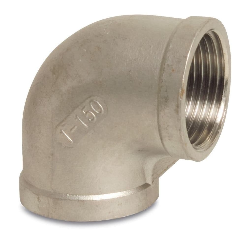 Threaded Fitting Stainless Steel Elbow 90° 3/4" IG