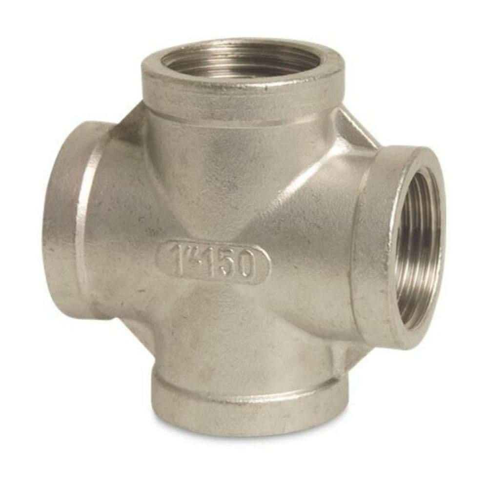 Threaded Fitting Stainless Steel Cross Piece 90° 3/4" IG